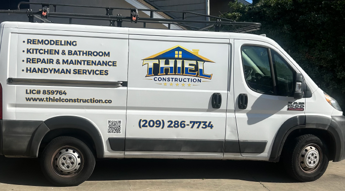 Thiel Construction Work Truck