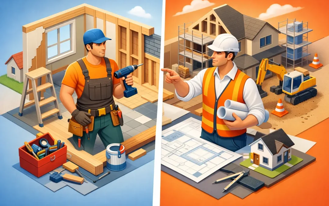 Handyman vs General Contractor: Who to Hire