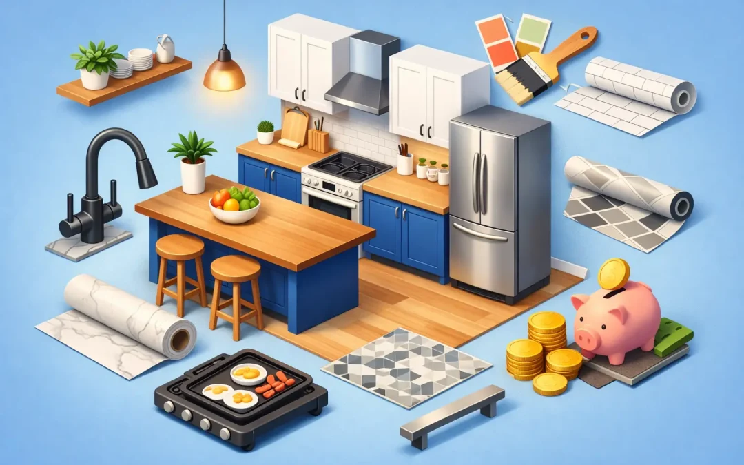 10 Budget Friendly Kitchen Updates