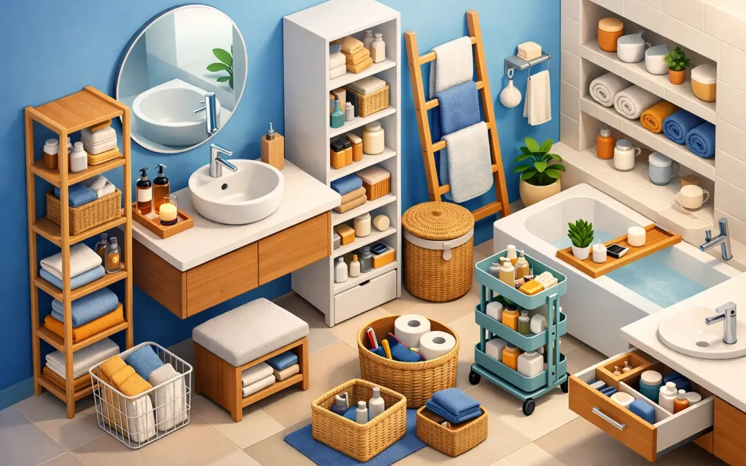 12 Best Bathroom Storage Ideas That Work