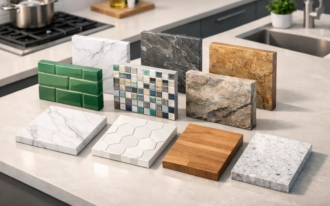 8 Best Kitchen Backsplash Materials