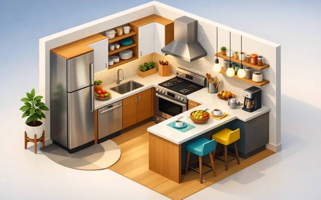 Small Kitchen Remodel Example That Works