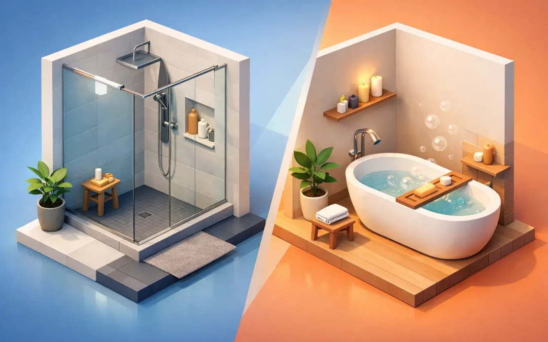 Walk In Shower vs Tub: Which Fits Your Home?