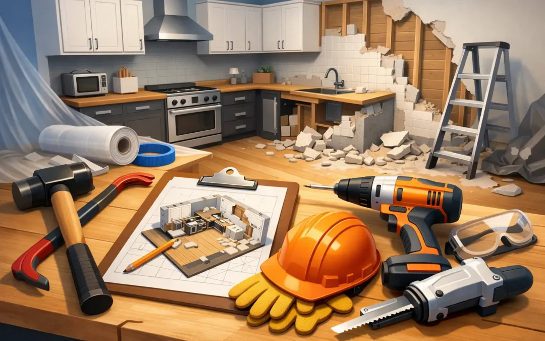 How to Prepare for Kitchen Demolition