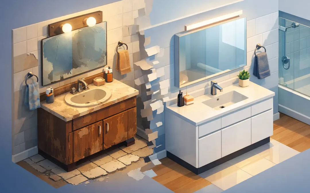 Should I Replace Old Bathroom Vanity?