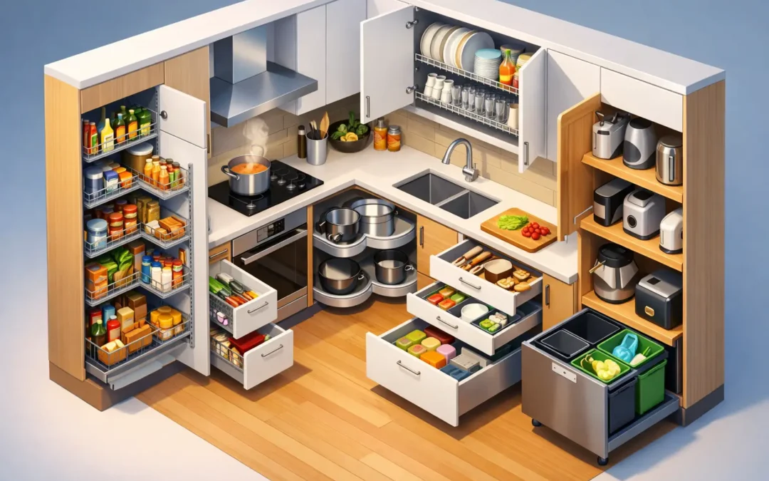Kitchen Cabinets That Work Harder Every Day